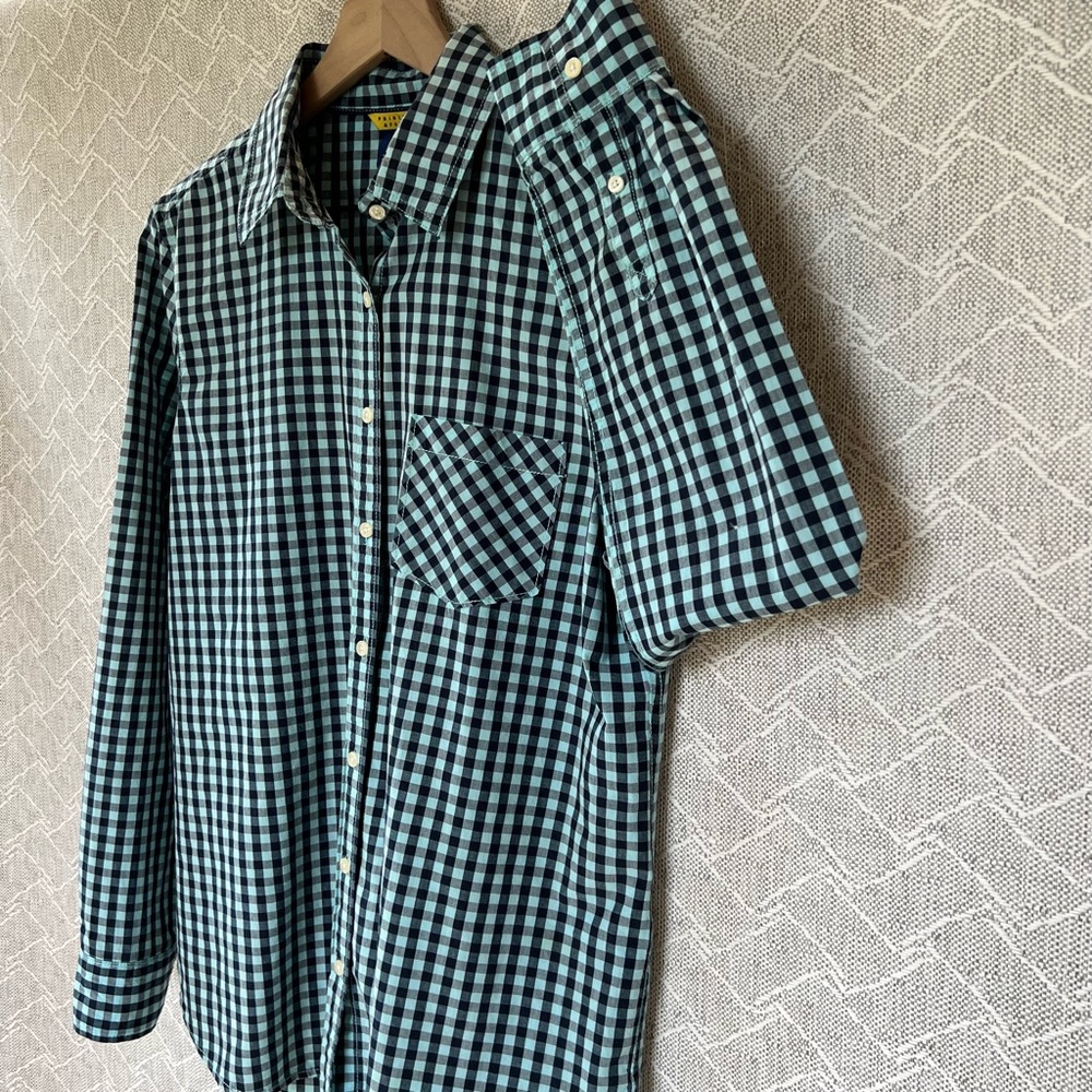 Prince & Fox Gingham Button Up Shirt